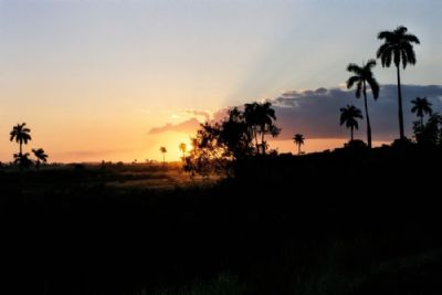 Cuba sunset